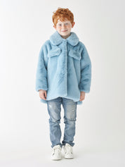 KIDS FAUX FUR HANYU JACKET