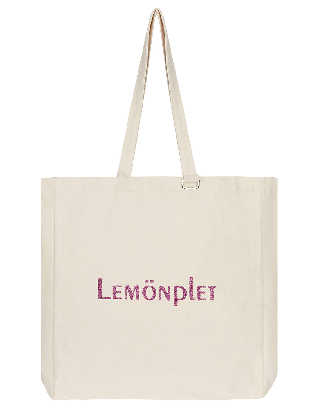 LUMI GLITTER LOGO CANVAS BAG