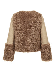 [REFURB] FAUX FUR FURRY JACKET