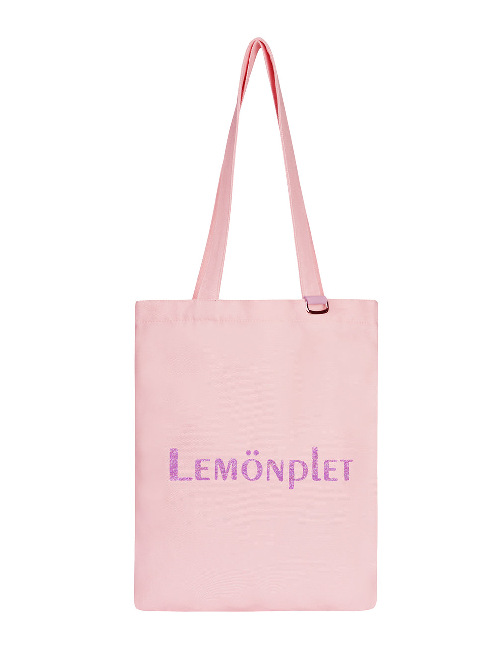 LUMIE GLITTER LOGO CANVAS BAG