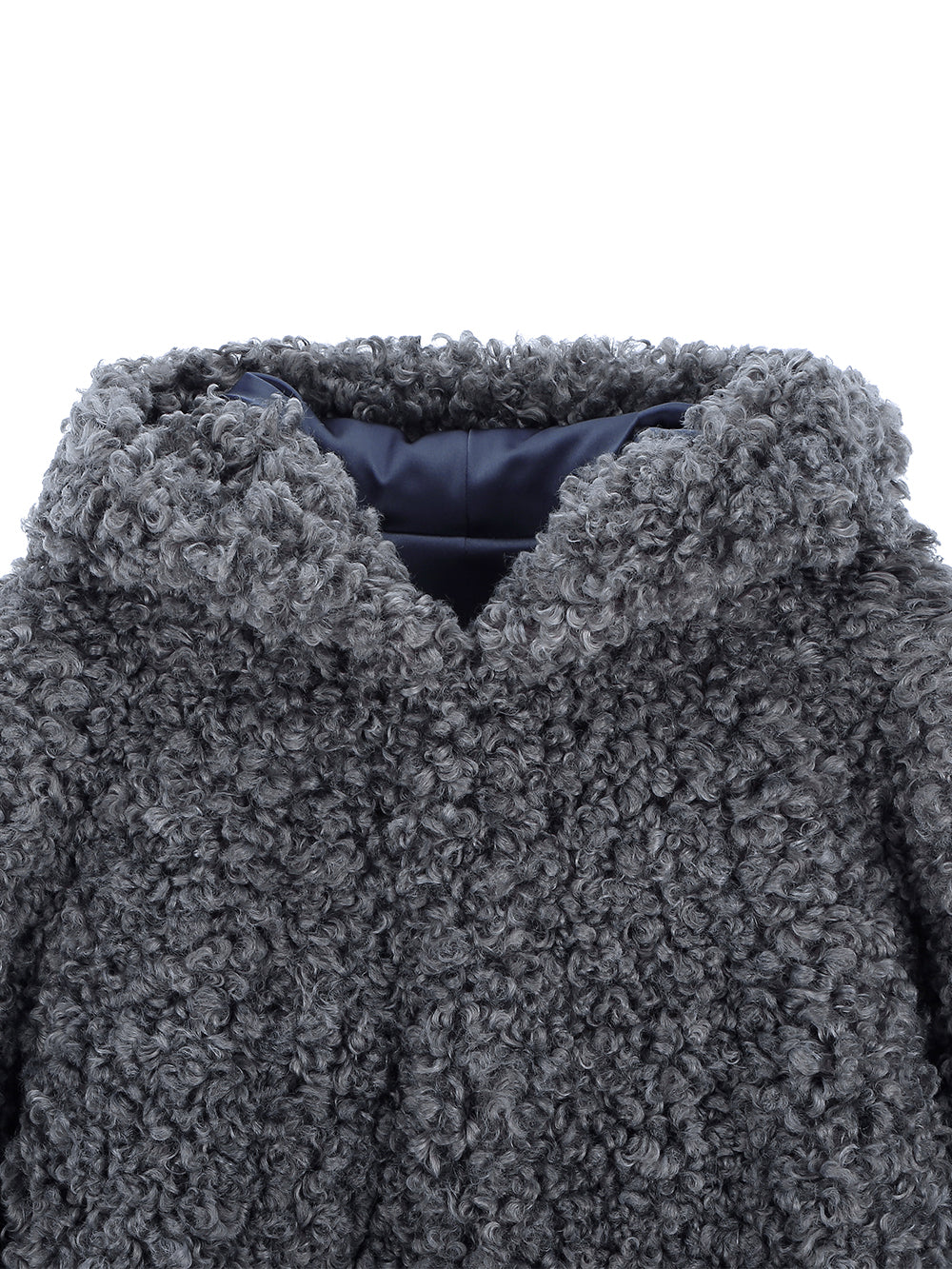 FAUX FUR EVER LONG HOODED COAT