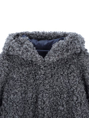 FAUX FUR EVER LONG HOODED COAT