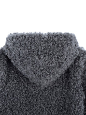 FAUX FUR EVER LONG HOODED COAT