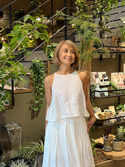 GAGA LINEN TOP