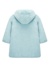 KIDS FAUX FUR EILLE HOODIE COAT