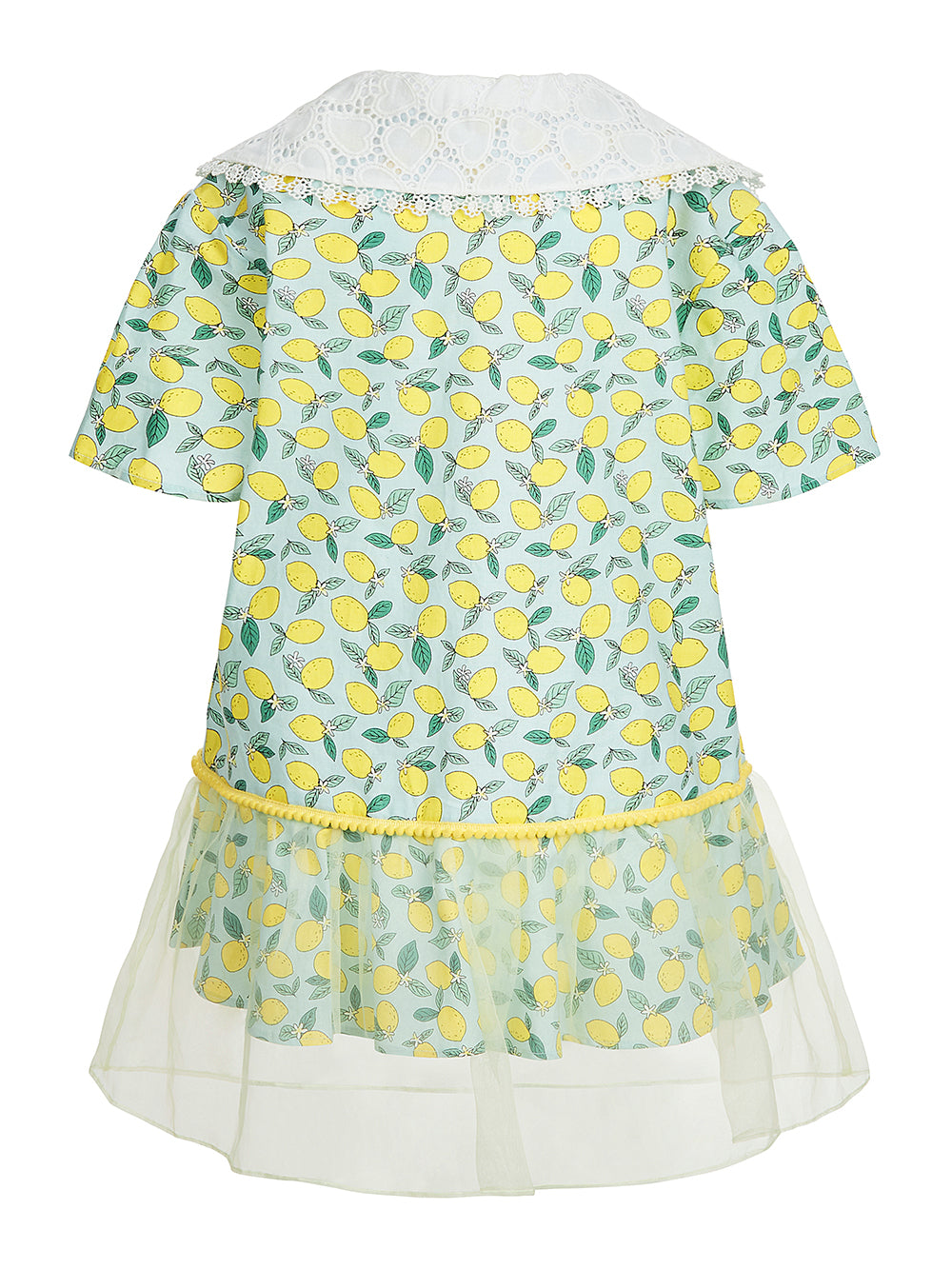 KIDS LEMON PRINT DRESS