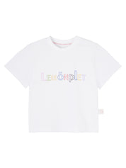 KIDS RAINBOW WHITE T-SHIRT