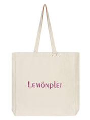 LUMI GLITTER LOGO CANVAS BAG