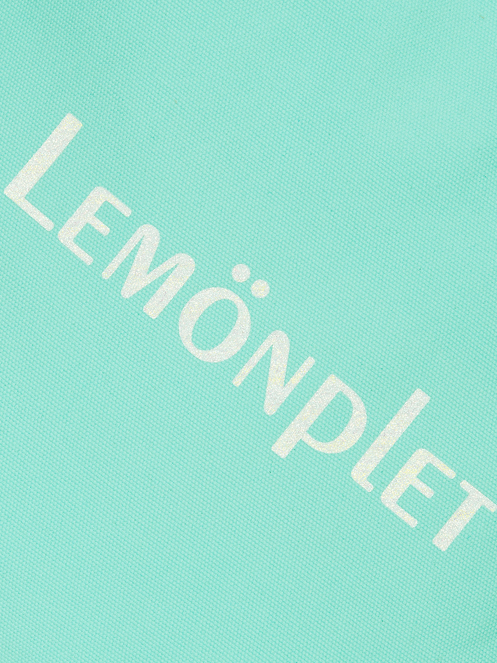 LUMI GLITTER LOGO CANVAS BAG