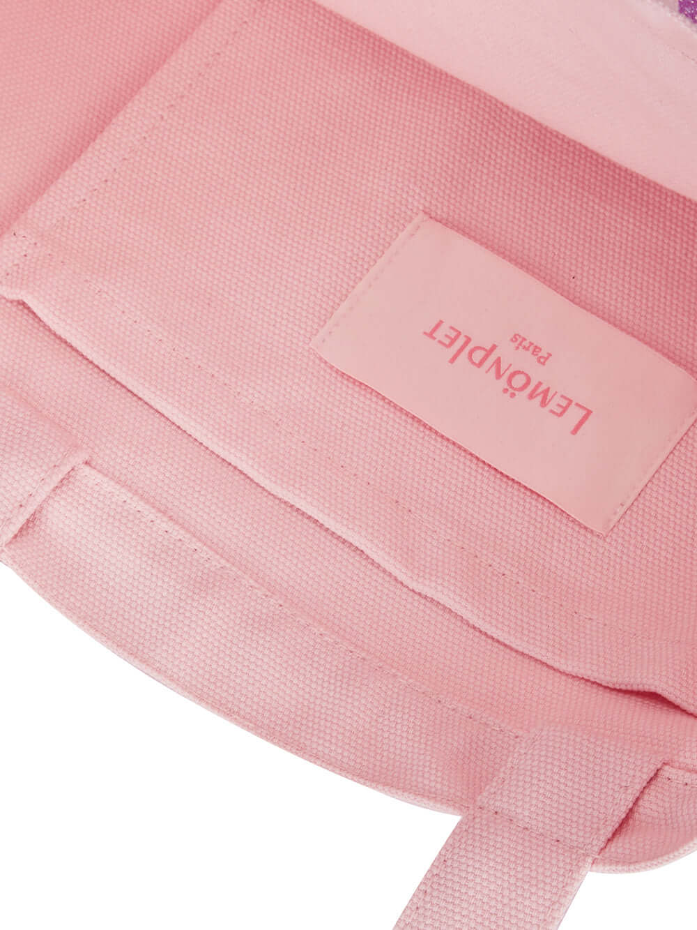 [HOLIDAY EDITION] LUMIE GLITTER LOGO CANVAS BAG