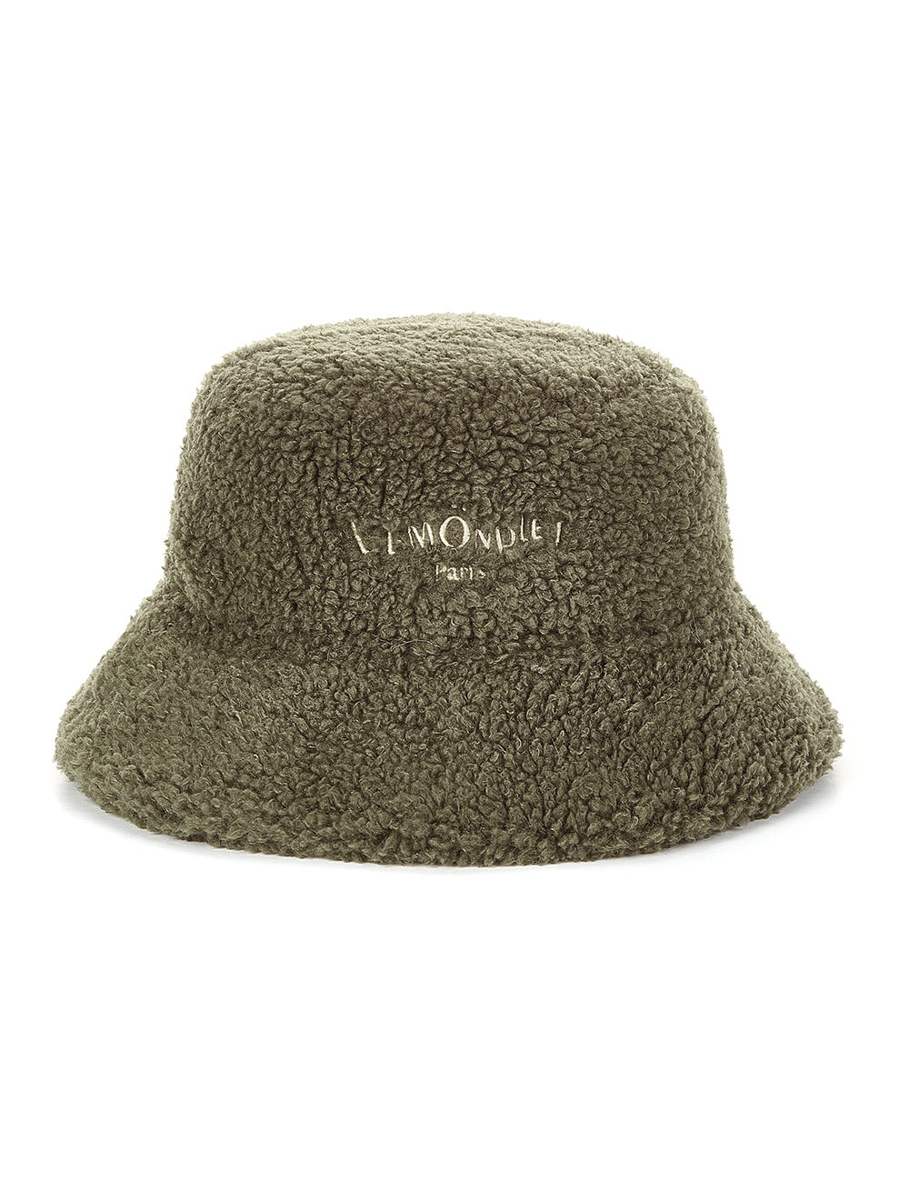 [HOLIDAY EDITION] FAUX FUR BUCKET HAT WITH LEMÖNPLET LOGO