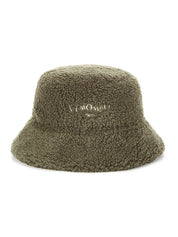 FAUX FUR BUCKET HAT WITH LEMÖNPLET LOGO