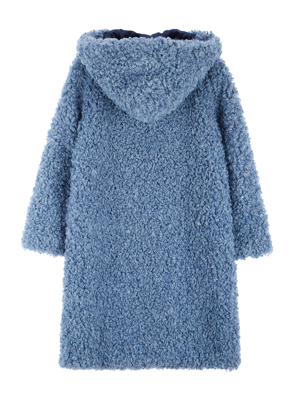 FAUX FUR EVER LONG HOODED COAT