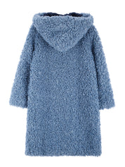 FAUX FUR EVER LONG HOODED COAT