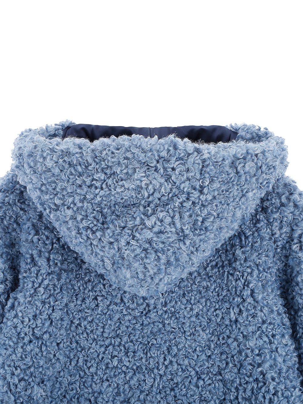FAUX FUR EVER LONG HOODED COAT