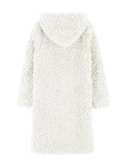 FAUX FUR EVER LONG HOODED COAT