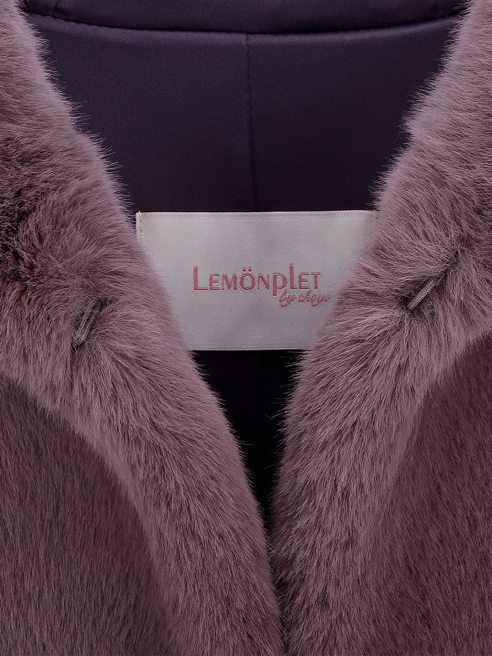 FAUX FUR LAON HOODED MAXI COAT