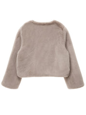 FAUX FUR BIEN SHORT JACKET