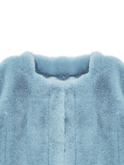 FAUX FUR JUE SHORT JACKET