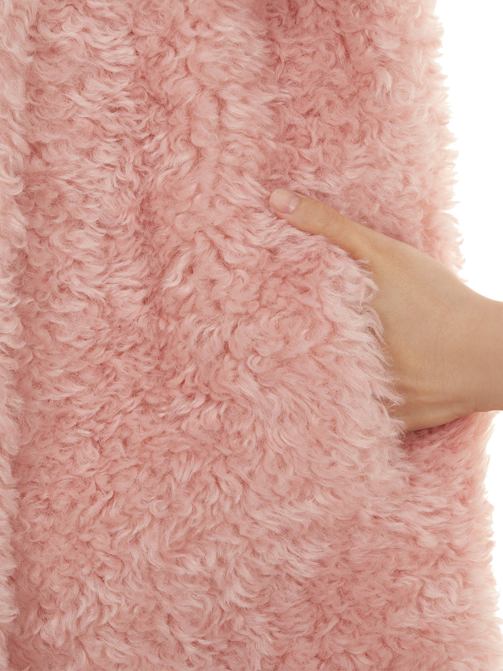 FAUX FUR FURRY JACKET
