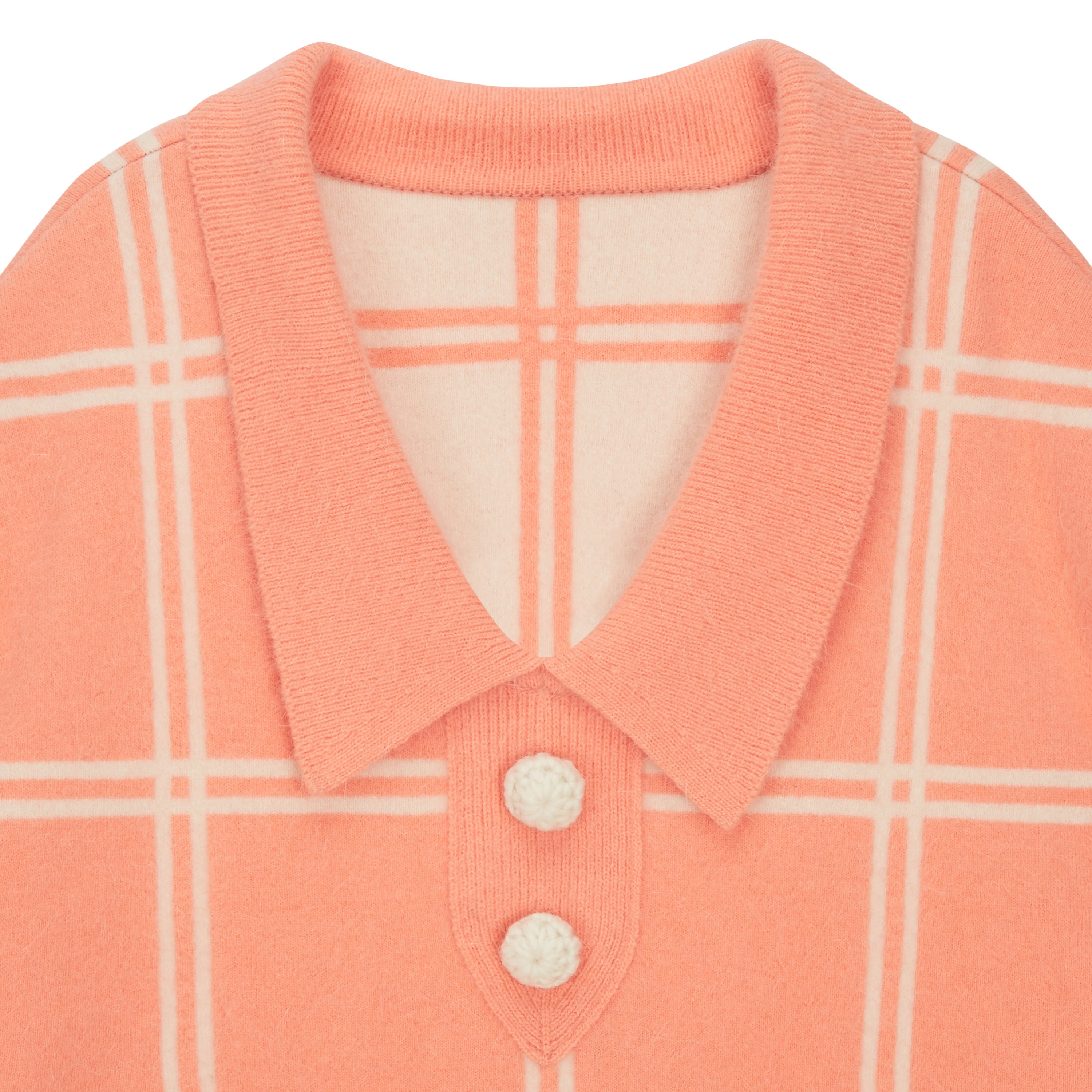 [FINAL SALE] KNIT SUNNY ANGORA V-NECKLINE