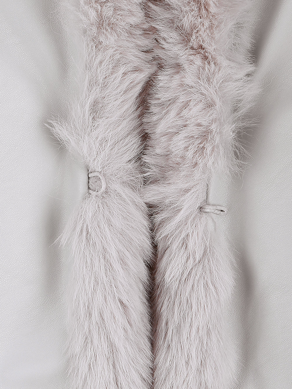 FAUX FUR CUPID HOODED VEST