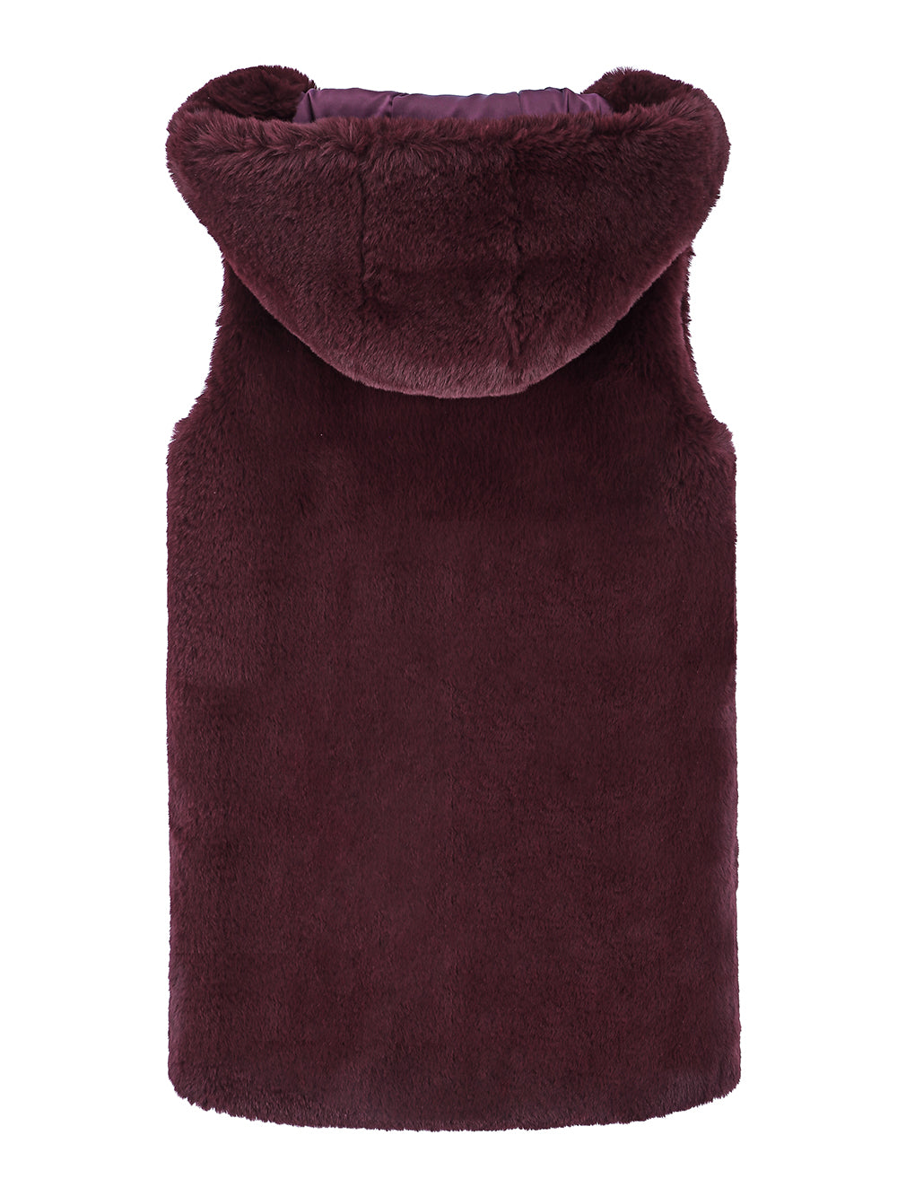 [REFURB] FAUX FUR CUPID HOODED VEST