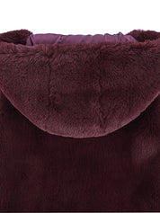 [REFURB] FAUX FUR CUPID HOODED VEST