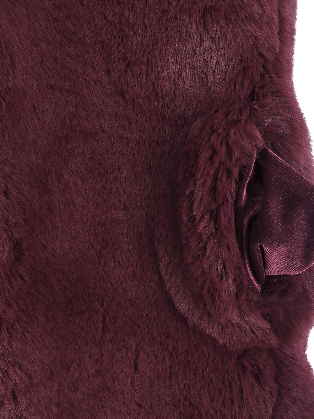 [REFURB] FAUX FUR CUPID HOODED VEST