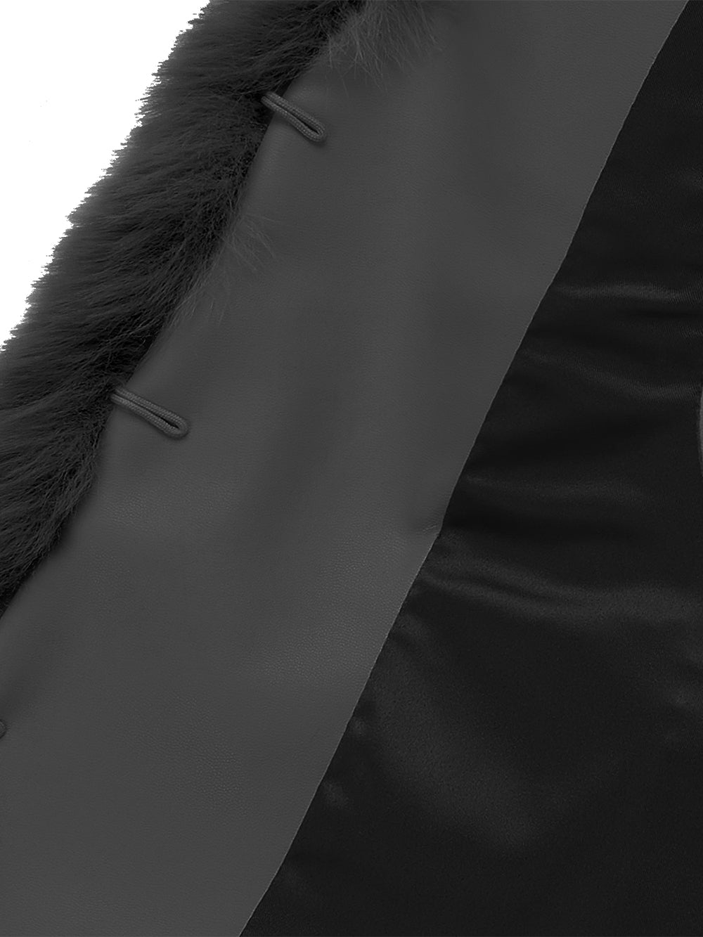 FAUX FUR MINI VEST
