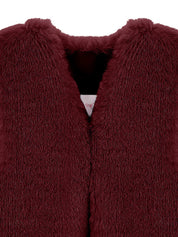 FAUX FUR MINI VEST