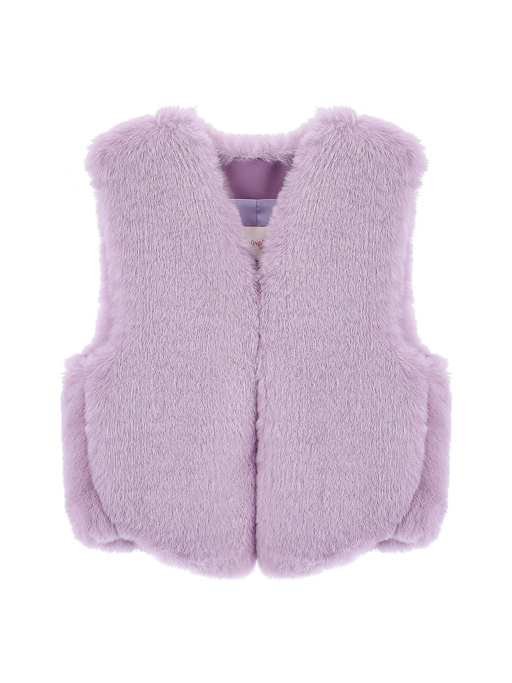 FAUX FUR MINI VEST