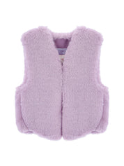 FAUX FUR MINI VEST