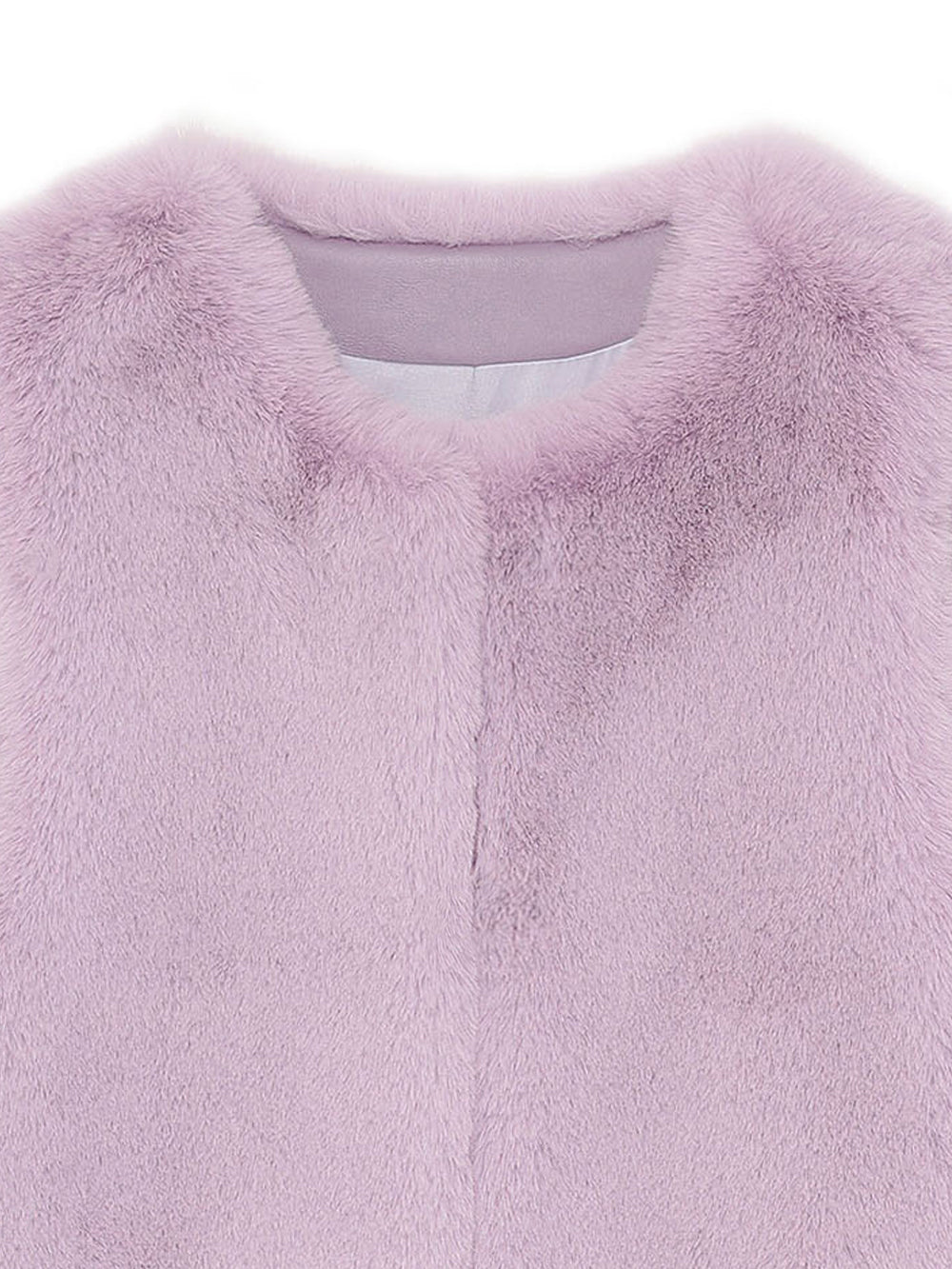 FAUX FUR KUN LONG VEST