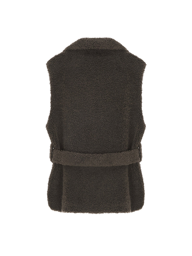 FAUX FUR PETER VEST