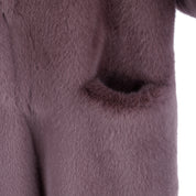 [REFURB] FAUX FUR LAON HOODED MAXI COAT
