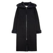 [REFURB] FAUX FUR LOMPER HOODED COAT