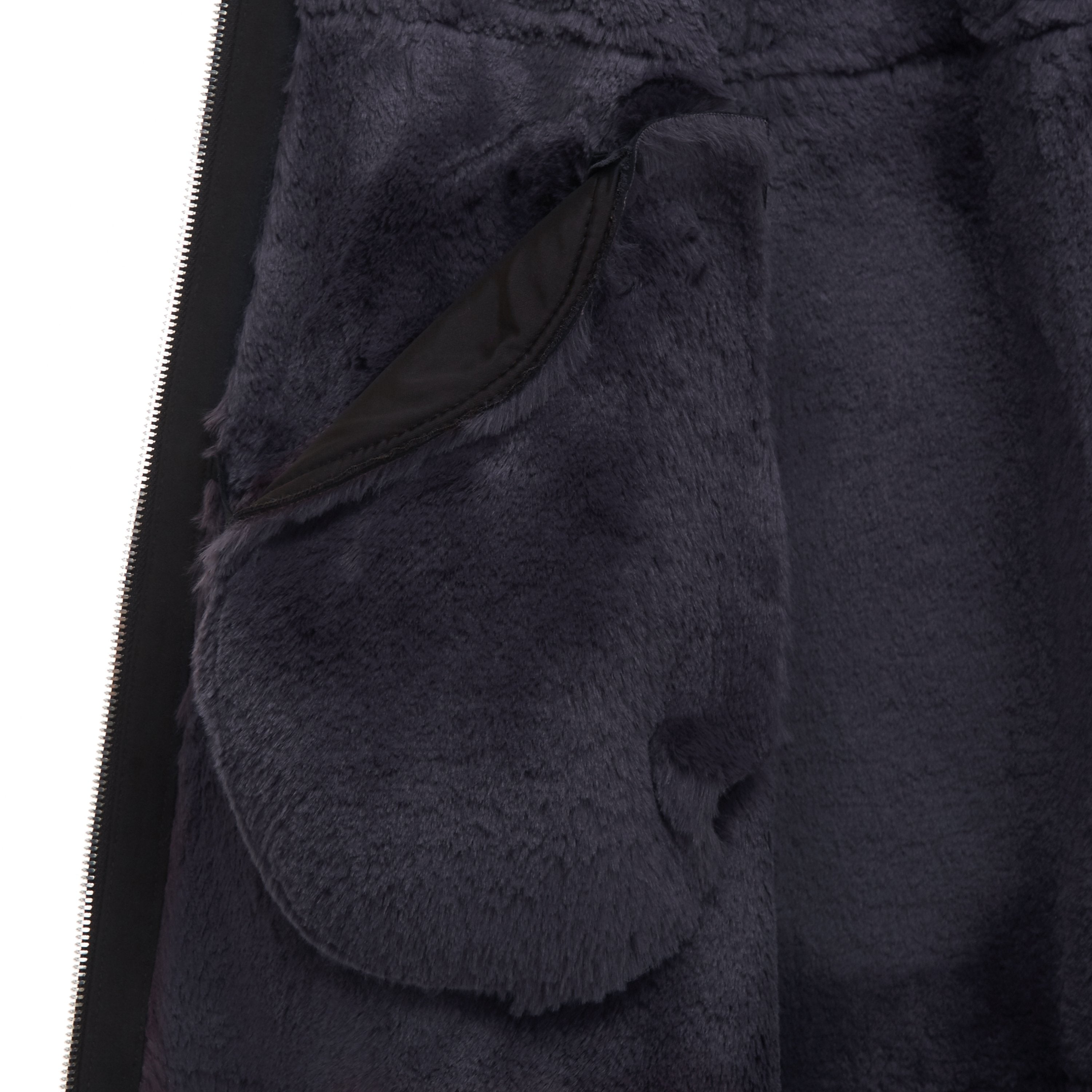 [REFURB] FAUX FUR LOMPER HOODED COAT